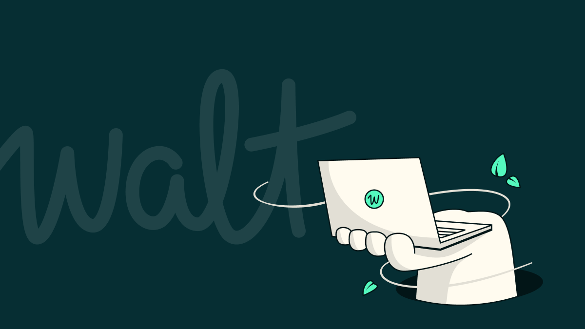 Walt website preview